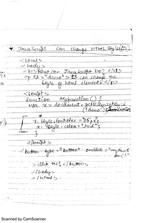 Web Engineering Notes Handwritten | PDF