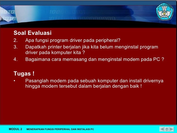 Kk2 Menerapkan Fungsi Periperhal Dan Instalasi Pc