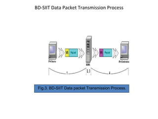 BD-SIIT Data Packet Transmission Process Fig.3. BD-SIIT Data packet Transmission Process. 