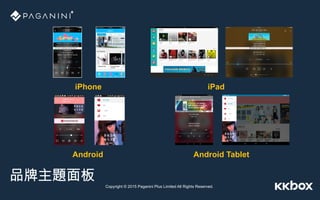 浮動式廣告
Copyright © 2015 Paganini Plus Limited All Rights Reserved.
圖片格式：JPG, PNG
圖片尺寸：640 X 100 (mobile)，1280 X 200 (tablet)
檔案大小：500KB
可外部連結

 