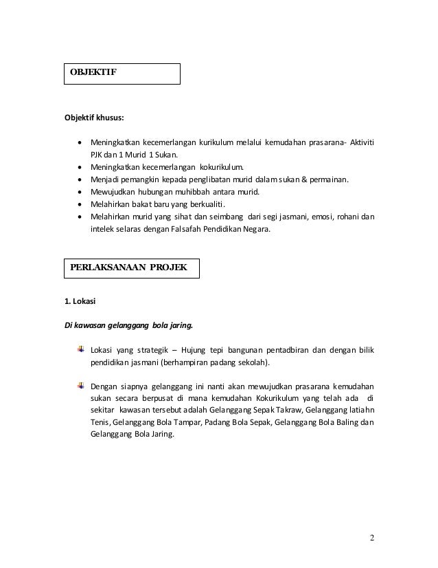 K Kerja Gelanggang Sklj