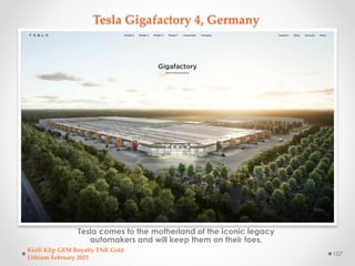 Tesla Gigafactory 4, Germany
Tesla comes to the motherland of the iconic legacy
automakers and will keep them on their toe...