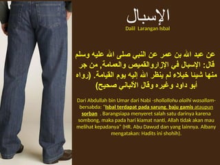 KKI 05 2023 Pertemuan 14a Nizham Ijtima; Isbal dan Tasyabbuh.ppt