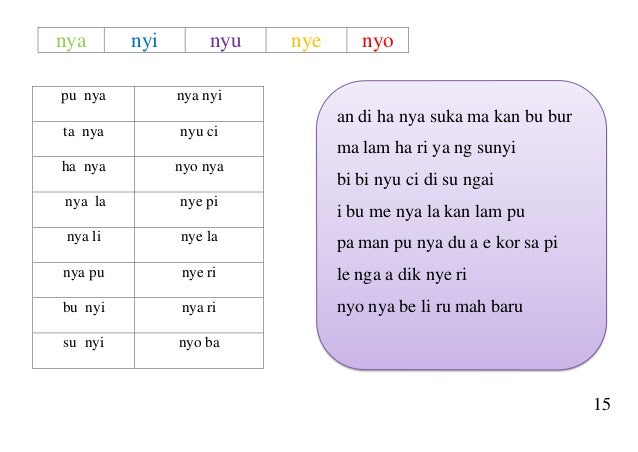  Belajar  Membaca  Ng Yuk Kita Belajar 