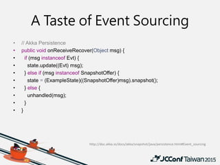 Event sourcing with reactor and spring statemachine | PPTX