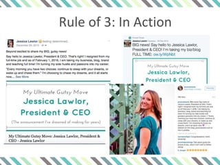 Rule of 3: In Action
 