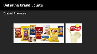 Brand Promise
Defining Brand Equity
 