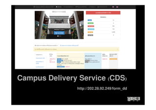 Campus Delivery Service (CDS)
http://202.28.92.249/form_dd
 