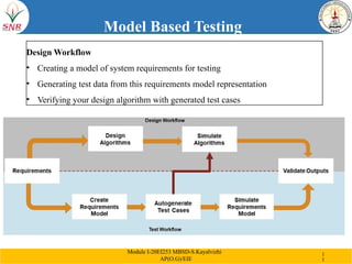 Comprehensive Control and Testing Methods in Model Based System Design ...