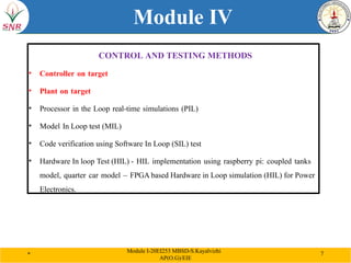 Comprehensive Control and Testing Methods in Model Based System Design ...