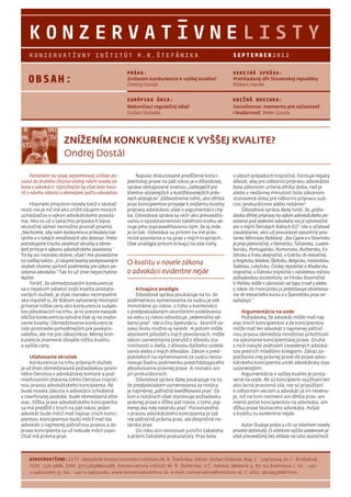 Konzervatívne listy /september 2012/