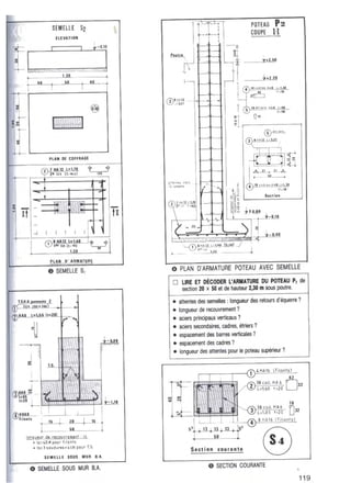  lecture de plan ( bâtiment - béton armé )