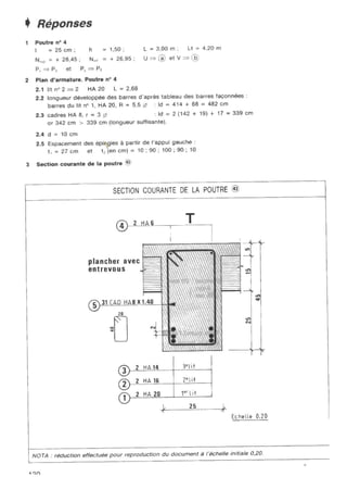  lecture de plan ( bâtiment - béton armé )