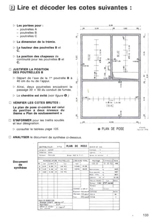  lecture de plan ( bâtiment - béton armé )