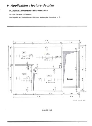  lecture de plan ( bâtiment - béton armé )