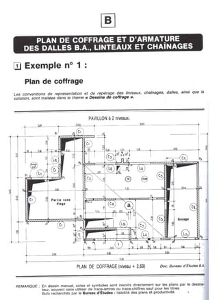  lecture de plan ( bâtiment - béton armé )