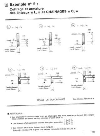  lecture de plan ( bâtiment - béton armé )