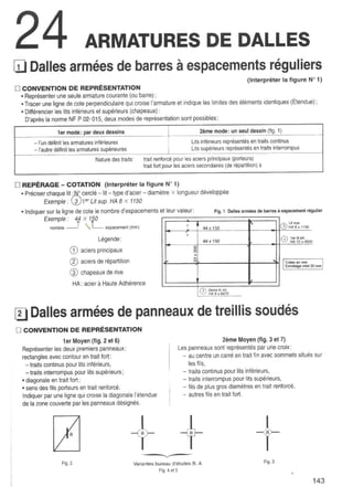  lecture de plan ( bâtiment - béton armé )