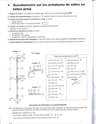  lecture de plan ( bâtiment - béton armé )