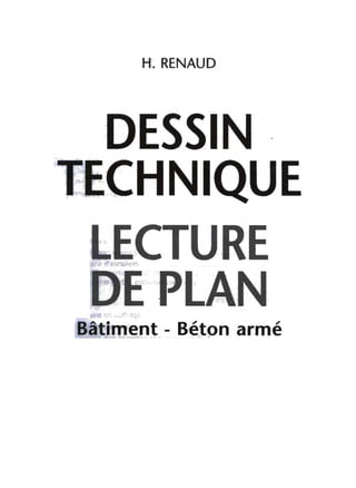 H: RENAUD
•
• • • •• •
!01" c"fI!~
Bâtiment - Béton arméü ... ... ... ~I • . . ~, ~ _ ~
 