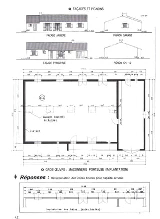  lecture de plan ( bâtiment - béton armé )