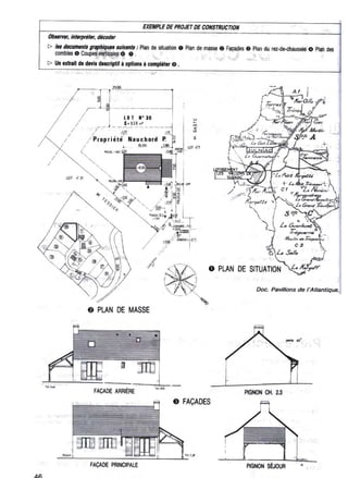  lecture de plan ( bâtiment - béton armé )
