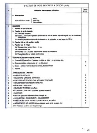  lecture de plan ( bâtiment - béton armé )
