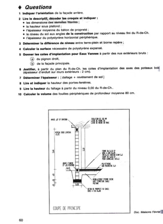  lecture de plan ( bâtiment - béton armé )