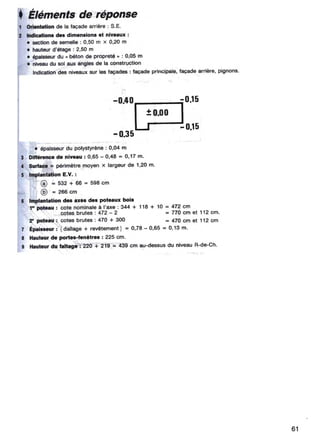  lecture de plan ( bâtiment - béton armé )