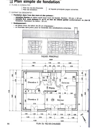  lecture de plan ( bâtiment - béton armé )
