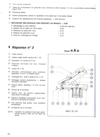  lecture de plan ( bâtiment - béton armé )