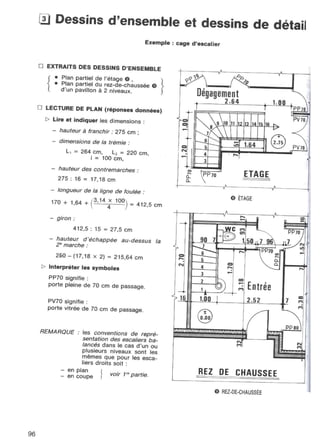  lecture de plan ( bâtiment - béton armé )