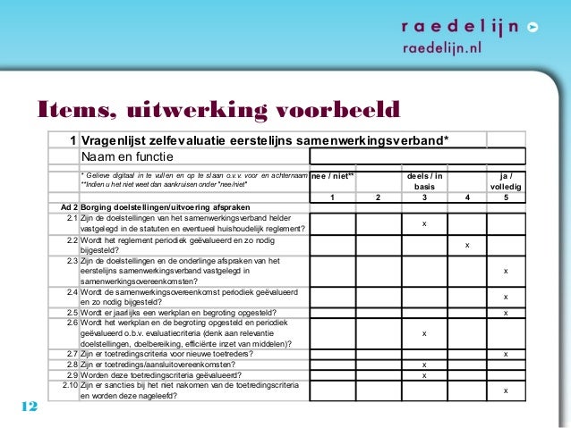 Klaar voor verdere professionalisering