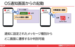 © KLab Inc. 2022
146
● ゲームの機能と仕様の紹介
● ゲームサーバでやること
● クライアントでやること
● 苦労したこと
苦労したこと
 