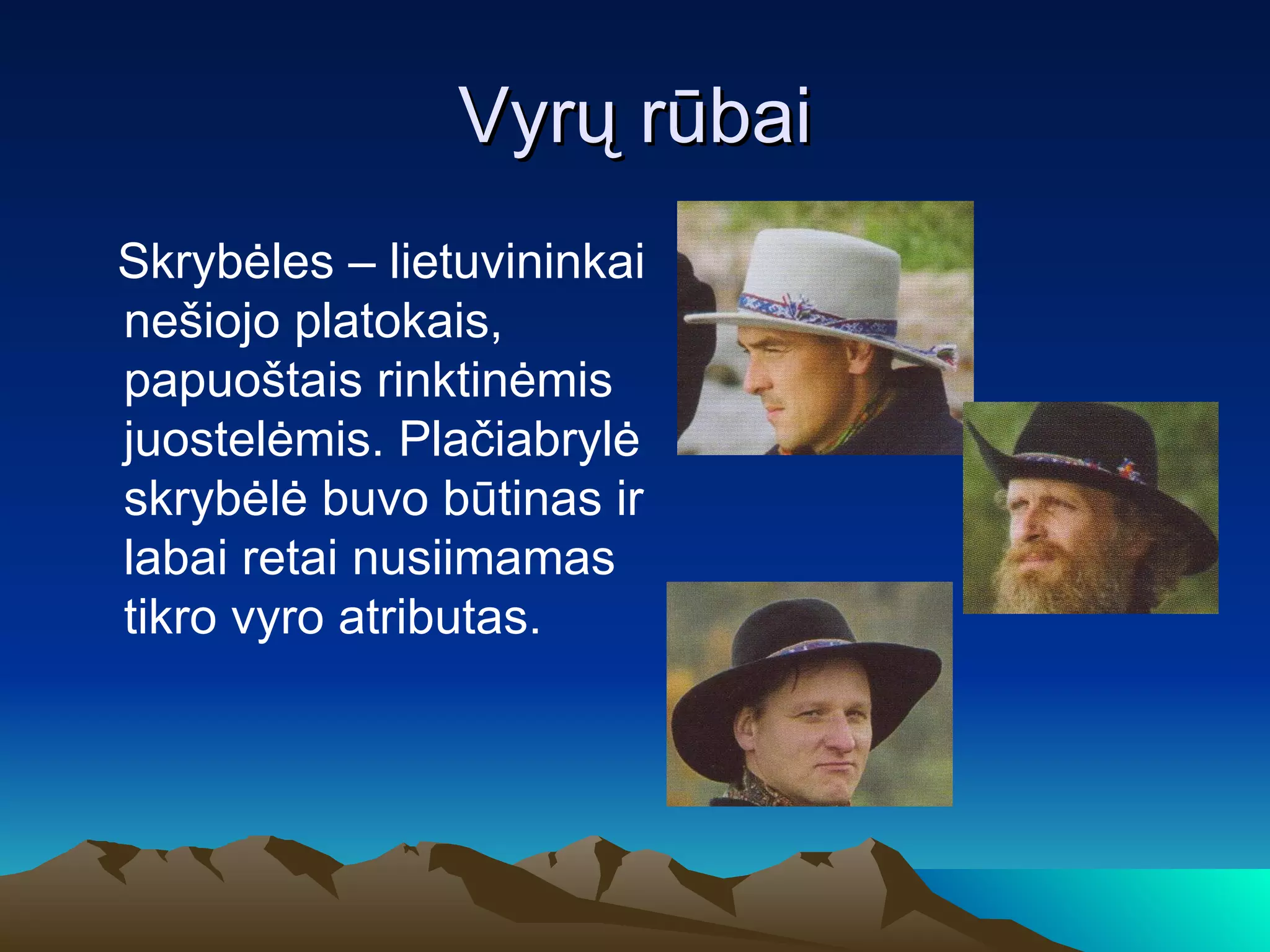 Klaipedos krasto tautiniai rubai | PPT