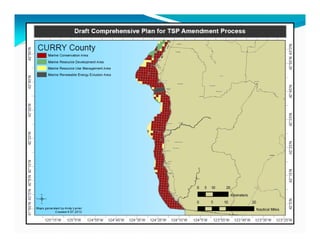 Paul Klarin Oregon Marine Spatial Planning Progress Report
