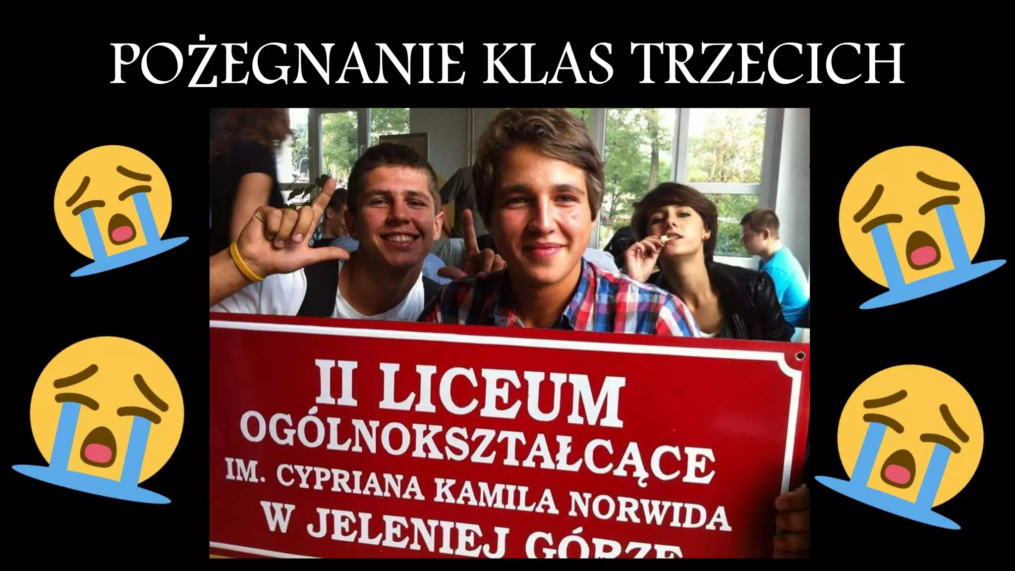 POŻEGNANIE KLAS TRZECICH