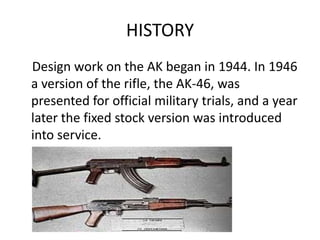Kalashnikov 101: The History of the AK-47 