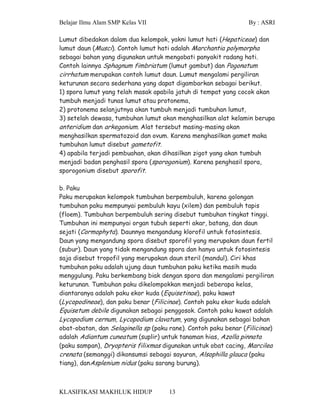 Klasifikasi makhluk-hidup2 | PDF