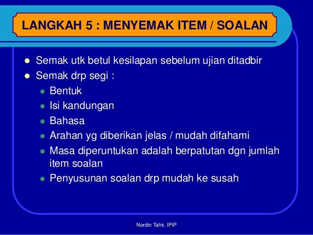 Klasifikasi ujian (1)