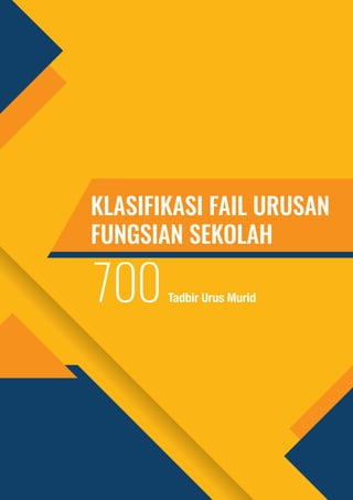 Klasifikasi fail sekolah | PDF