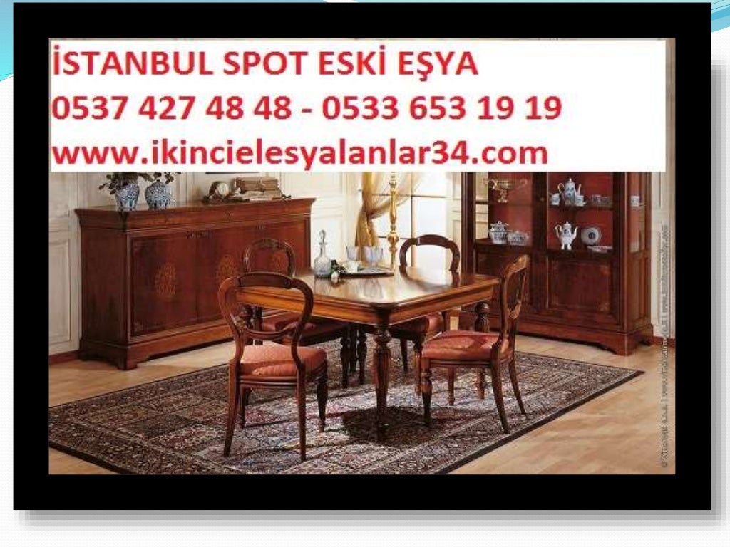 KOCASİNAN IKİNCİ EL KLASİK MOBİLYA ALANLAR 0537 427 48 48
