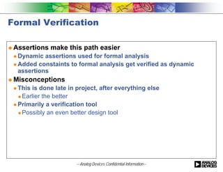 Using PSL for Assertions and Coverage at Analog Devices | PDF