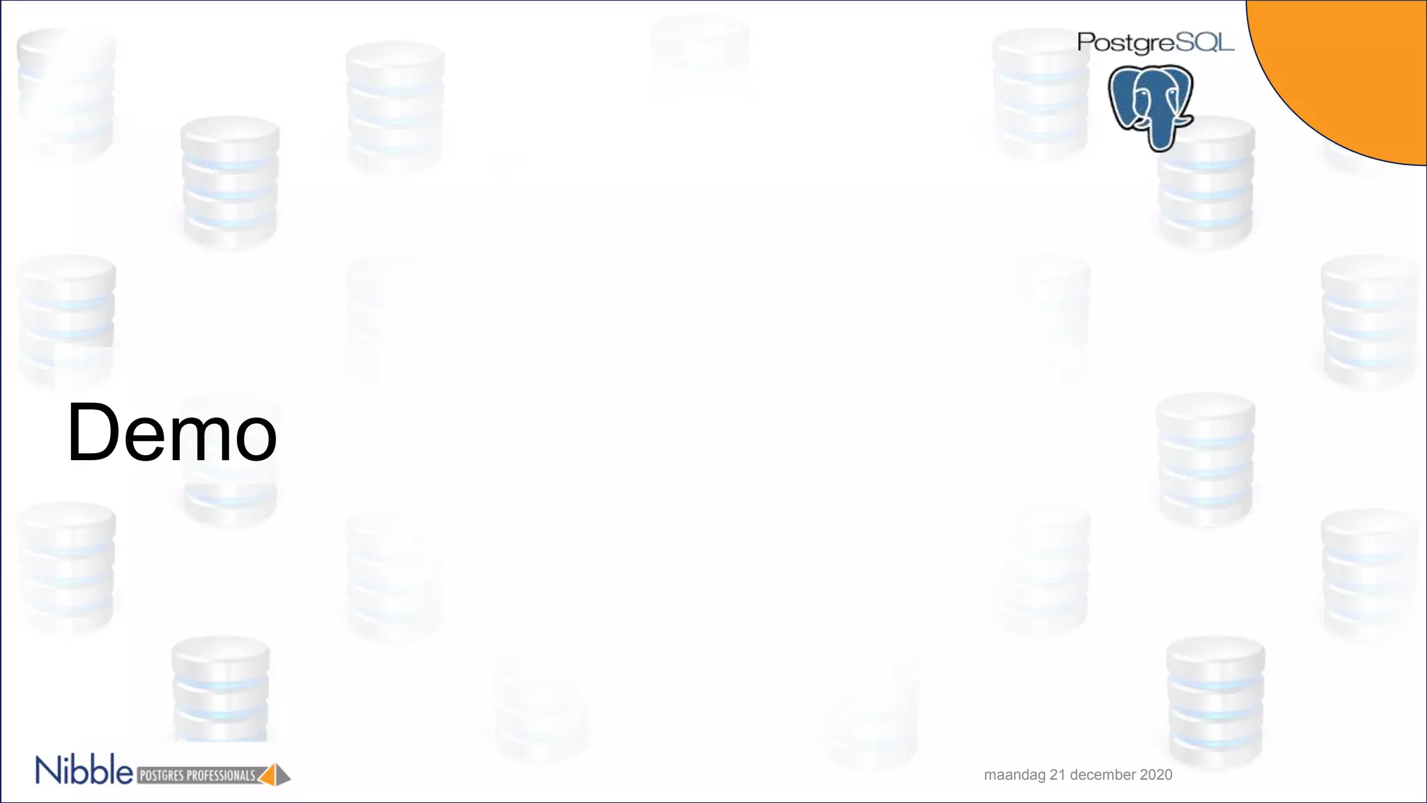 Demo maandag 21 december 2020 