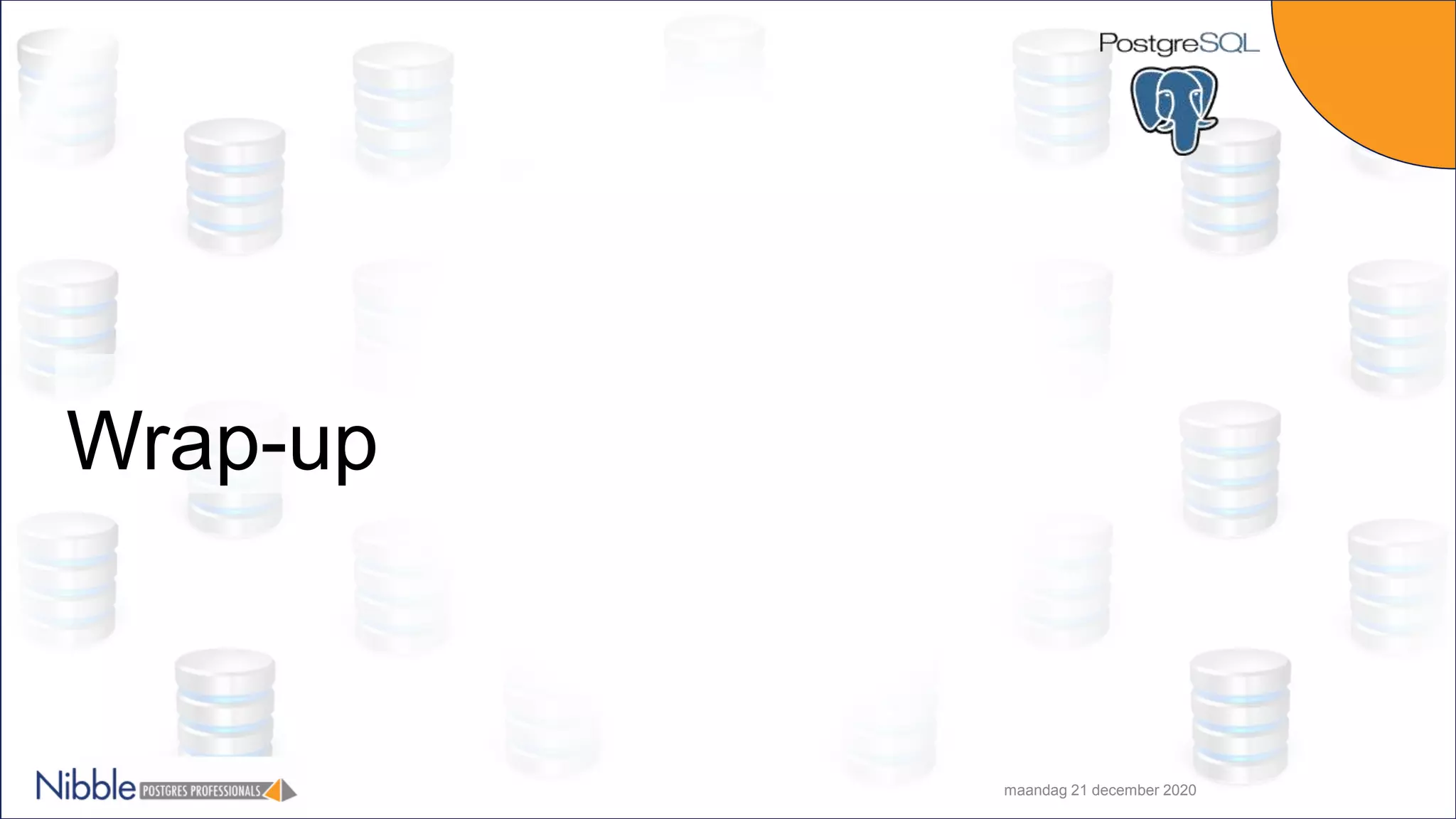 Wrap-up maandag 21 december 2020 