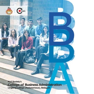 KLE Society's
College of Business Administration
LingarajCollege (Autonomous), Belagavi
 