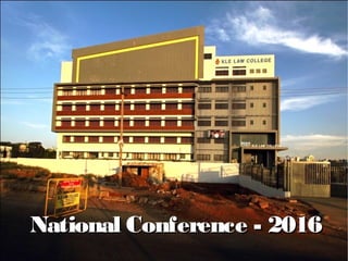National Conference - 2016National Conference - 2016
 