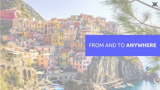 FROM AND TO ANYWHERE
 