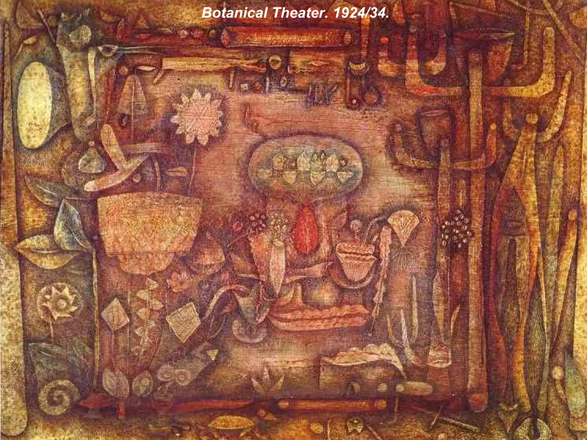 Botanical Theater. 1924/34.   