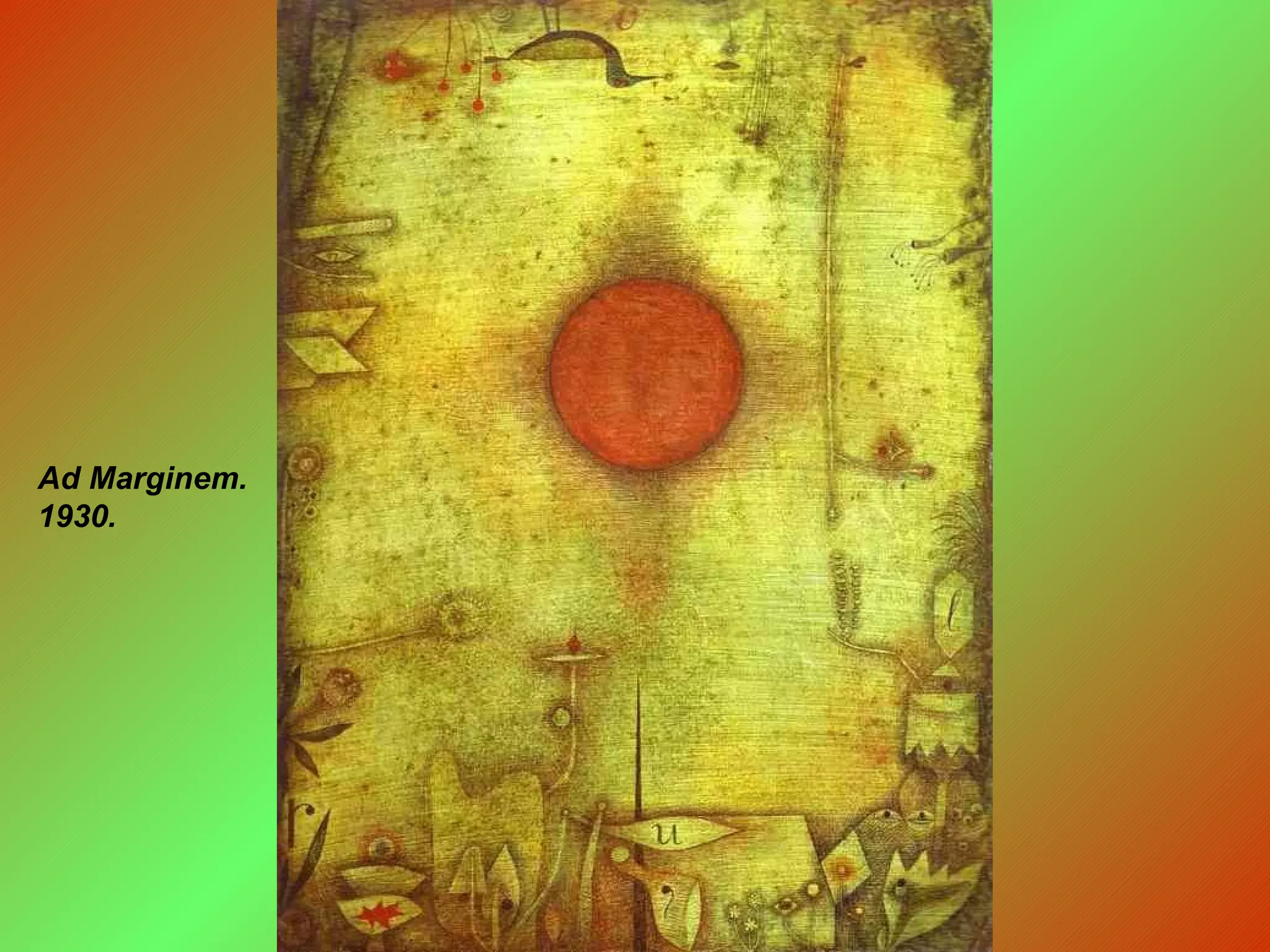 Ad Marginem. 1930.   